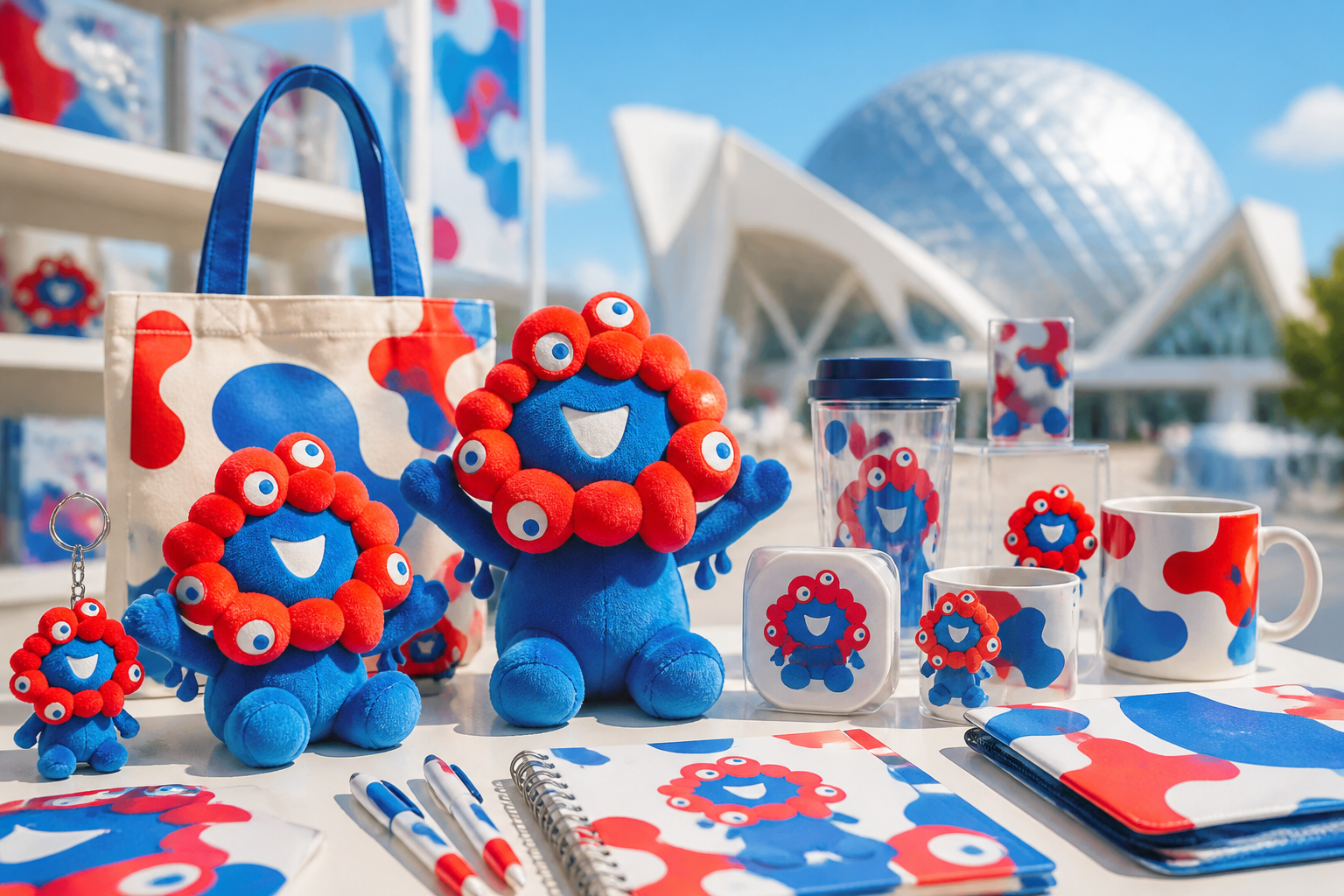 ミャクミャクグッズはどこで買える？公式ショップ・イベント会場の最新情報