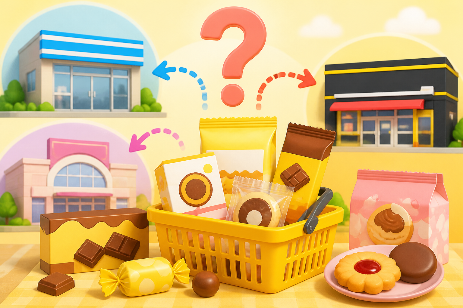不二家ミニオンコラボは「商品ごとに販売場所が違う」のが正解！