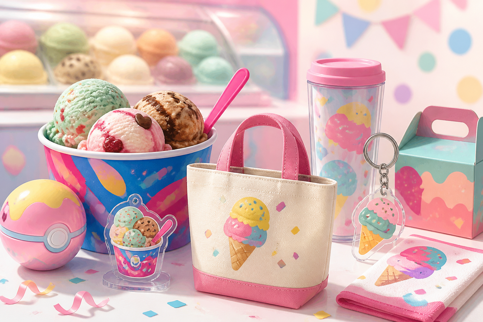 ポケモン×サーティワン限定グッズはどこで売ってる？販売期間・店舗まとめ