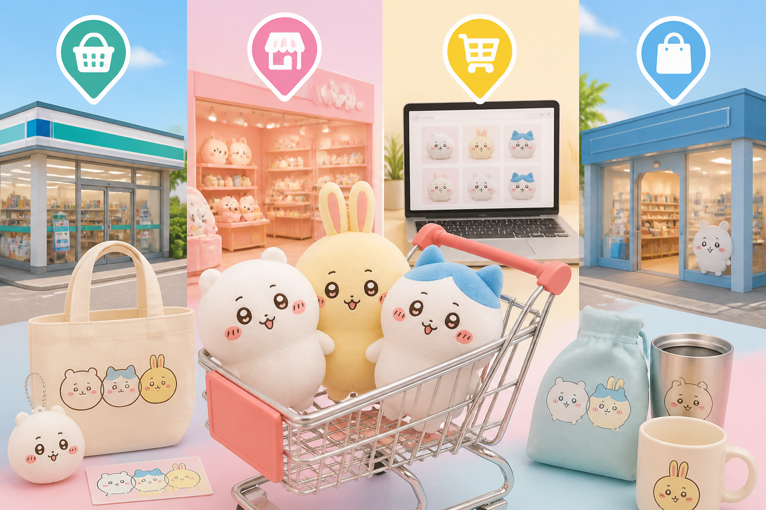 ちいかわ コラボグッズはどこで売ってる？2026年最新販売店まとめ