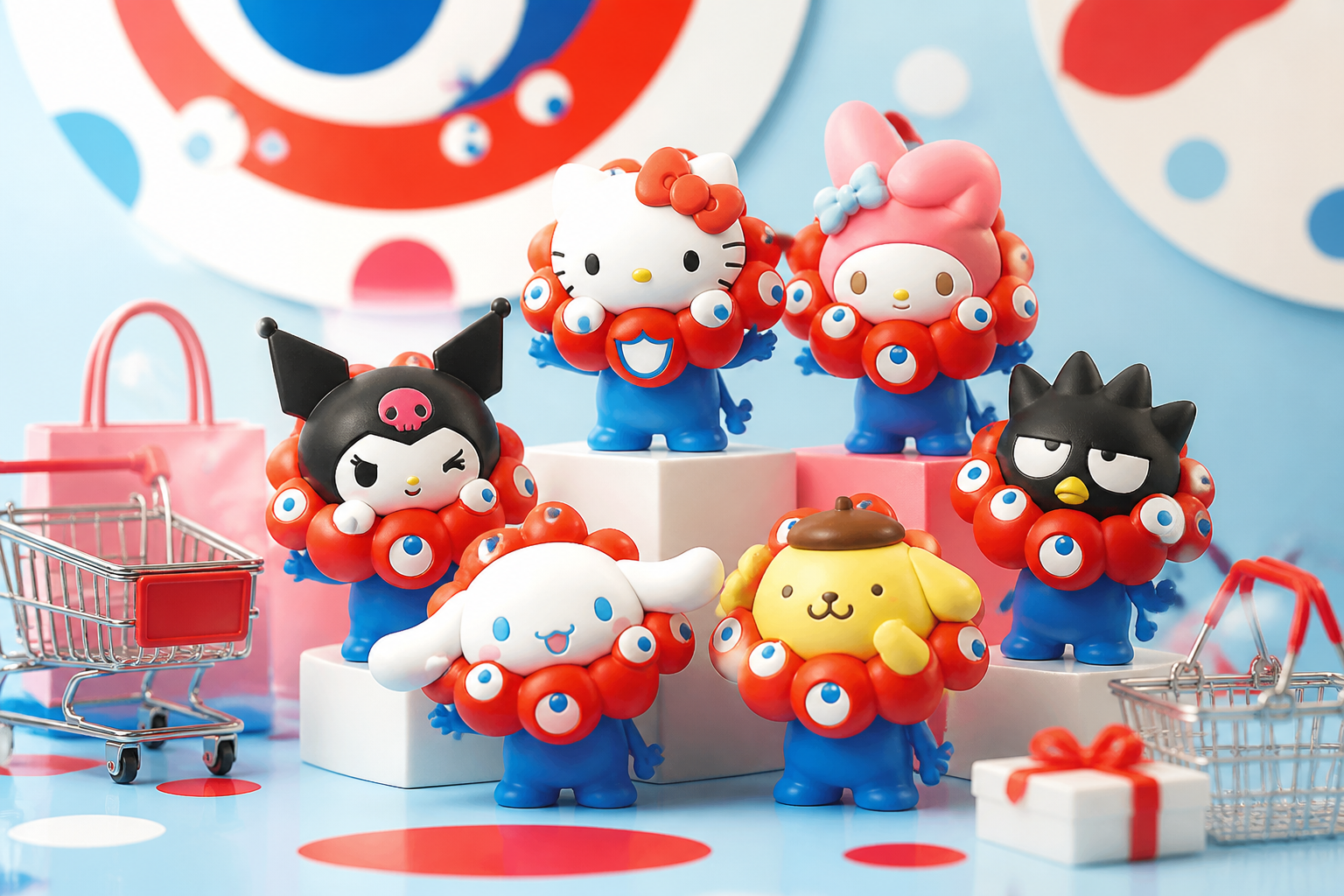 ミャクミャク×サンリオコラボグッズはどこで買える？最新の販売ルートをチェック！