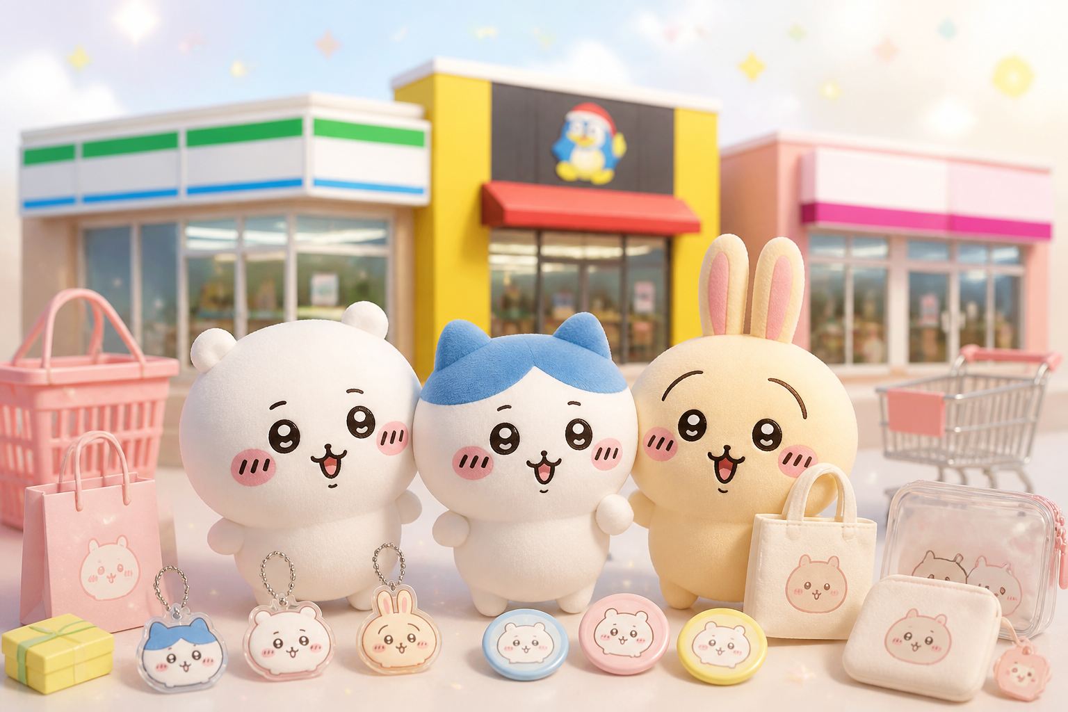 ちいかわ新商品2026はどこで売ってる？コンビニ、ドンキ、イオンで買える？という疑問の答え