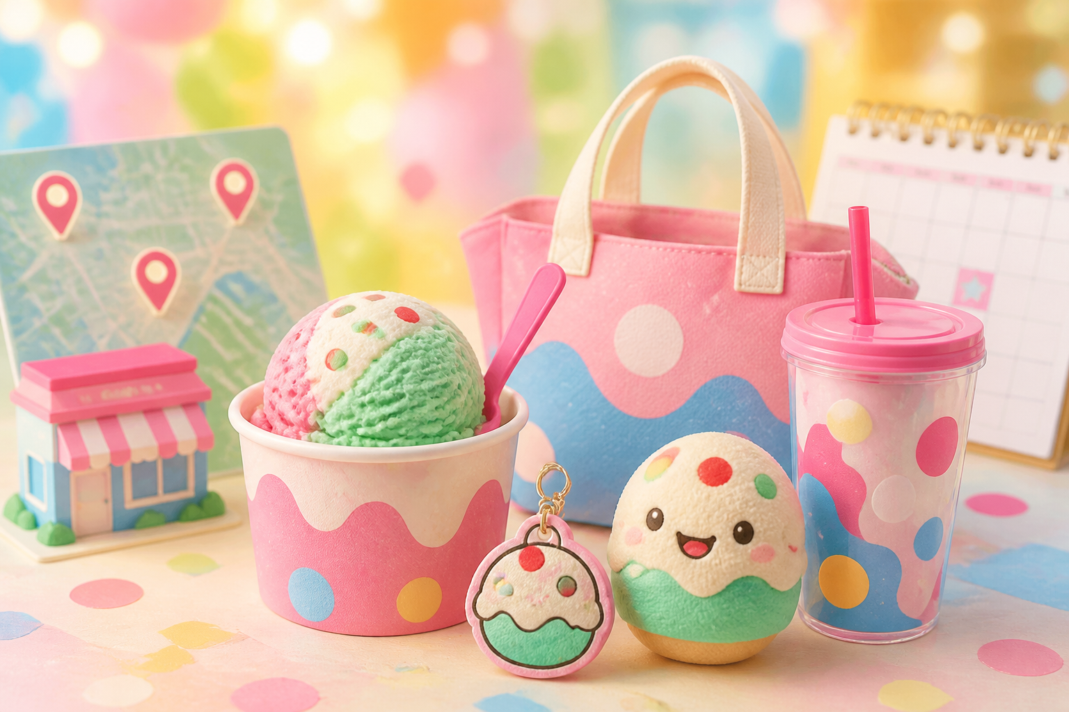 ポケモン×サーティワン限定グッズはどこで売ってる？販売場所と期間をチェック！