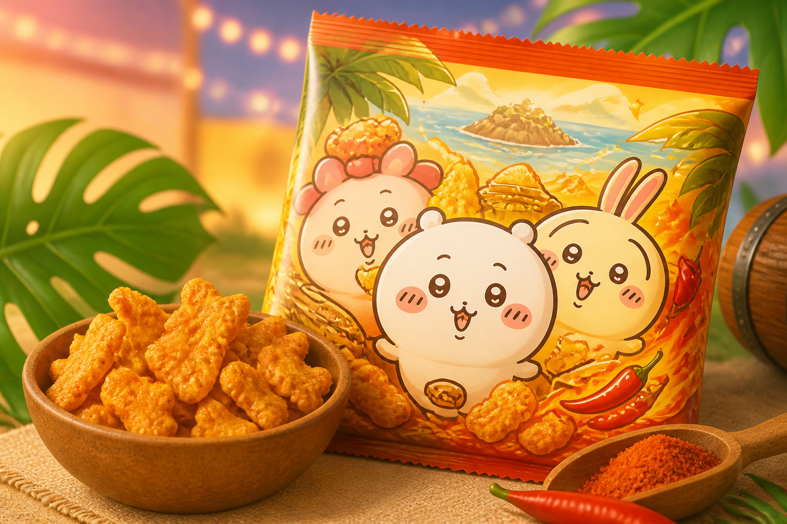 映画ちいかわ うま辛カレースナックを最速で手に入れるならセブンへ！